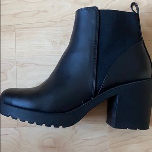 Women’s black ankle boots